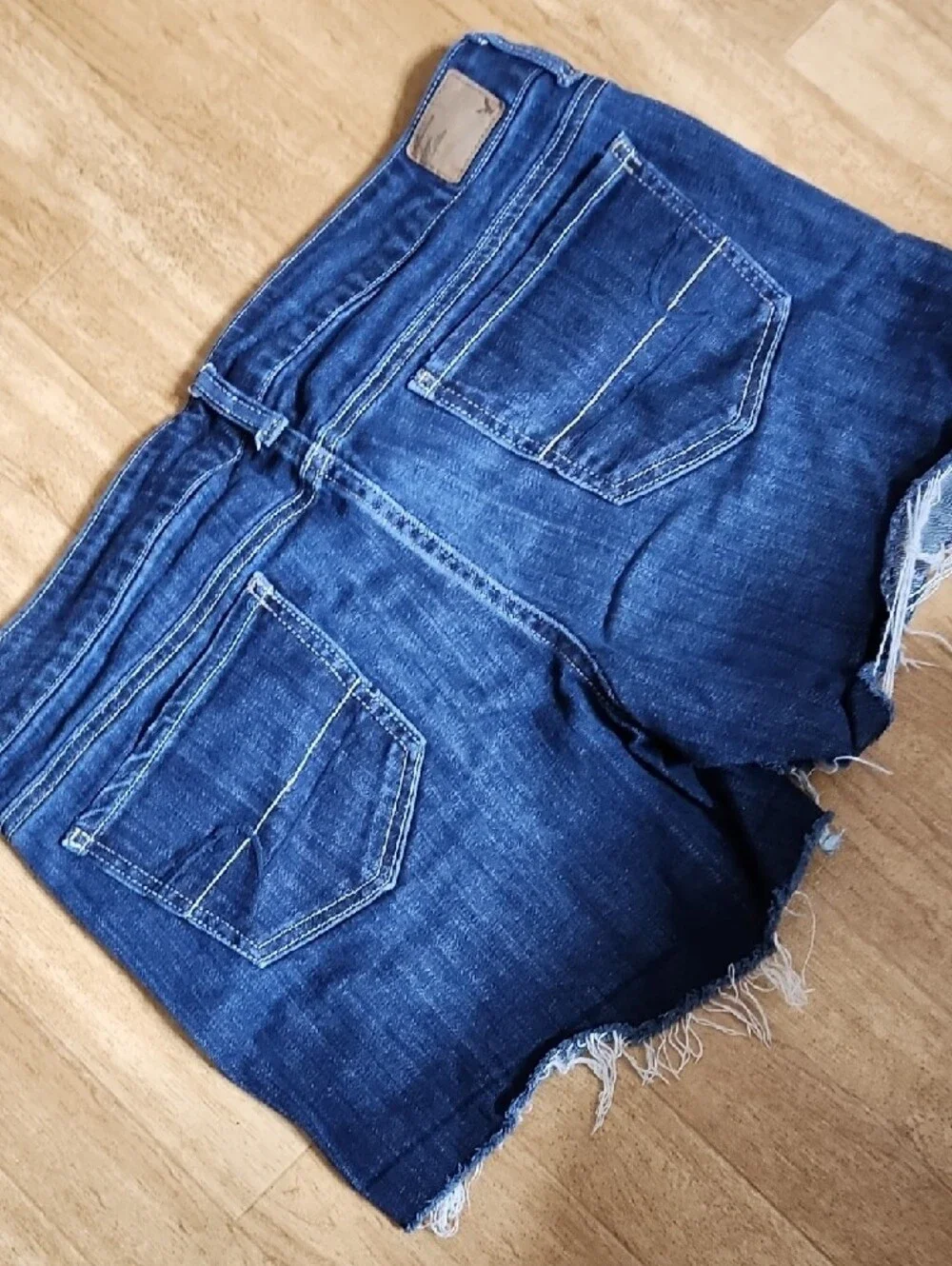 Vtg Womens Dark Wash Cutoff Shorts